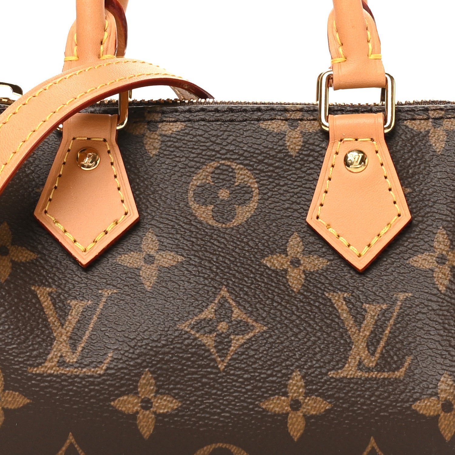 Louis Vuitton Monogram Nano Speedy Bandouliere 8 of 10