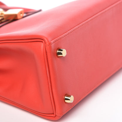 Hermes Swift Kelly Retourne 25 Rouge Tomate 40 of 41