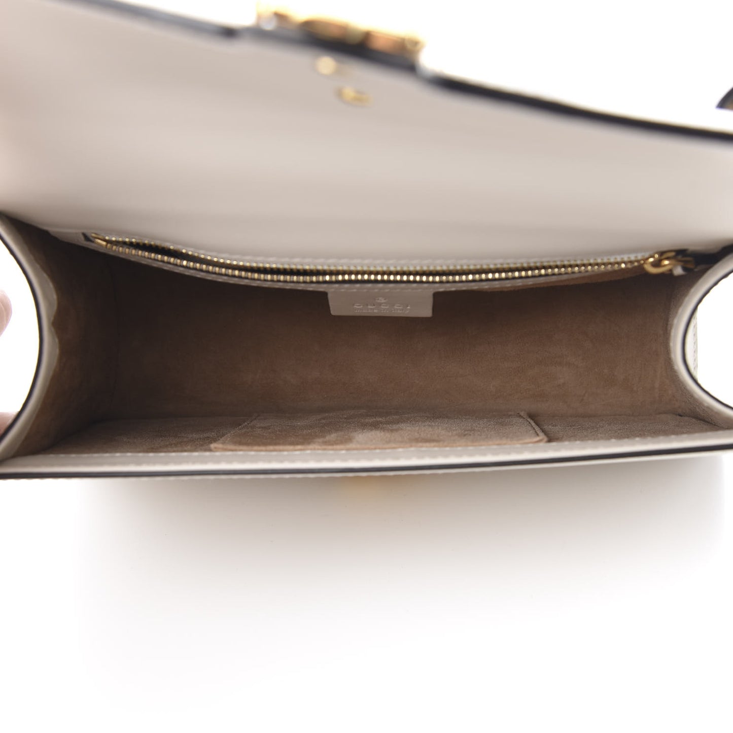 Calfskin Small Sylvie Shoulder Bag Off White