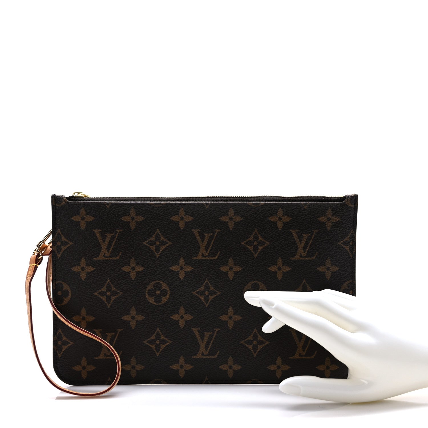 Louis Vuitton Monogram Neverfull MM GM Pochette 2 of 6