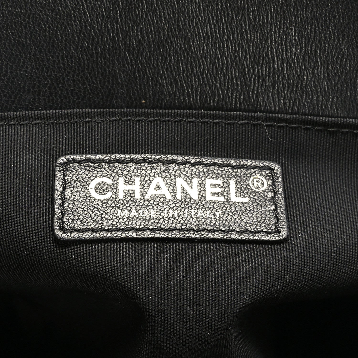 Chanel Lambskin Quilted Medium Boy Flap Black 6 of 9