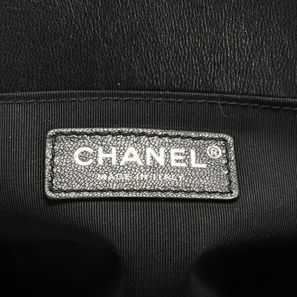 Chanel Lambskin Quilted Medium Boy Flap Black 6 of 9
