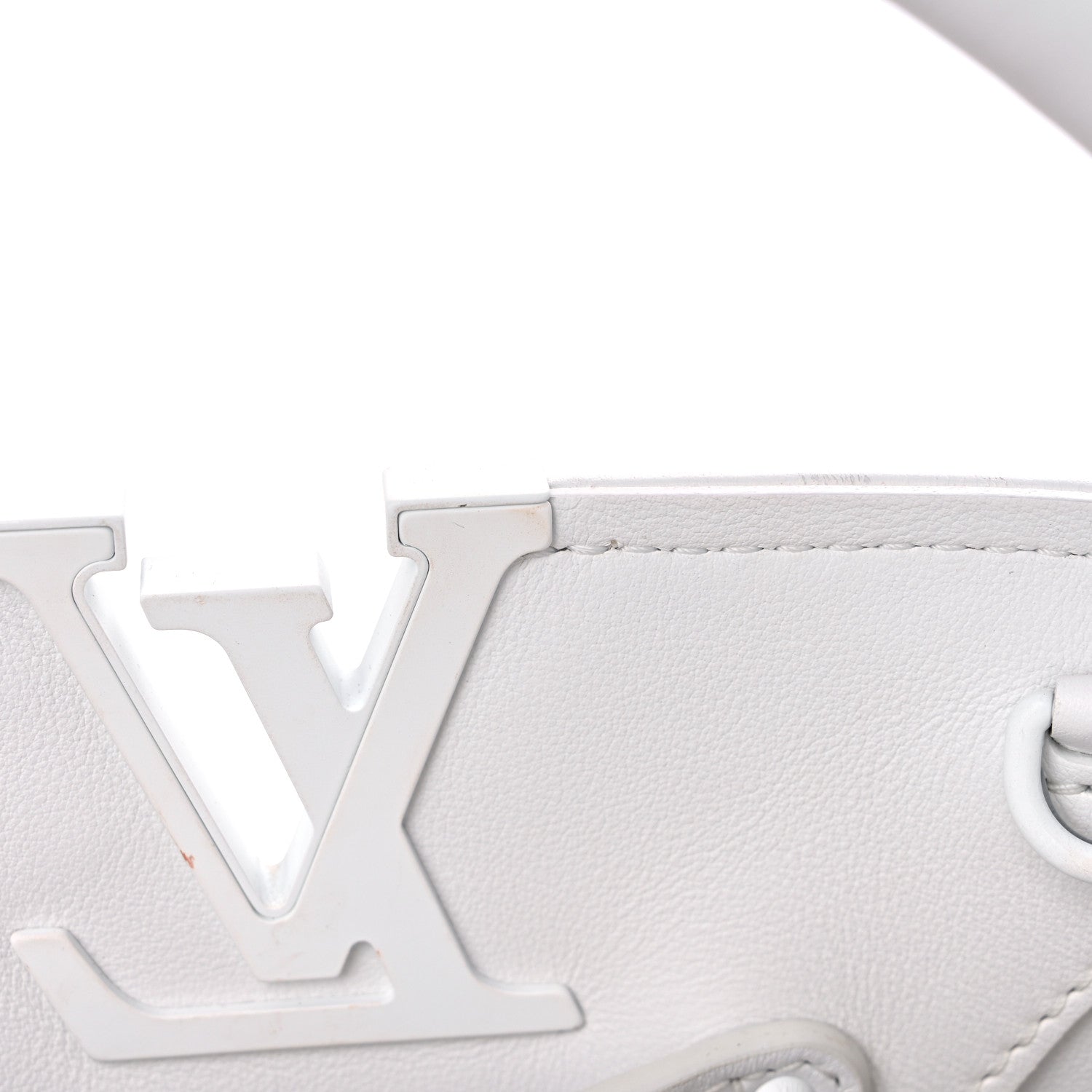 Louis Vuitton Swarovski Calfskin Capucines Mini White 13 of 18