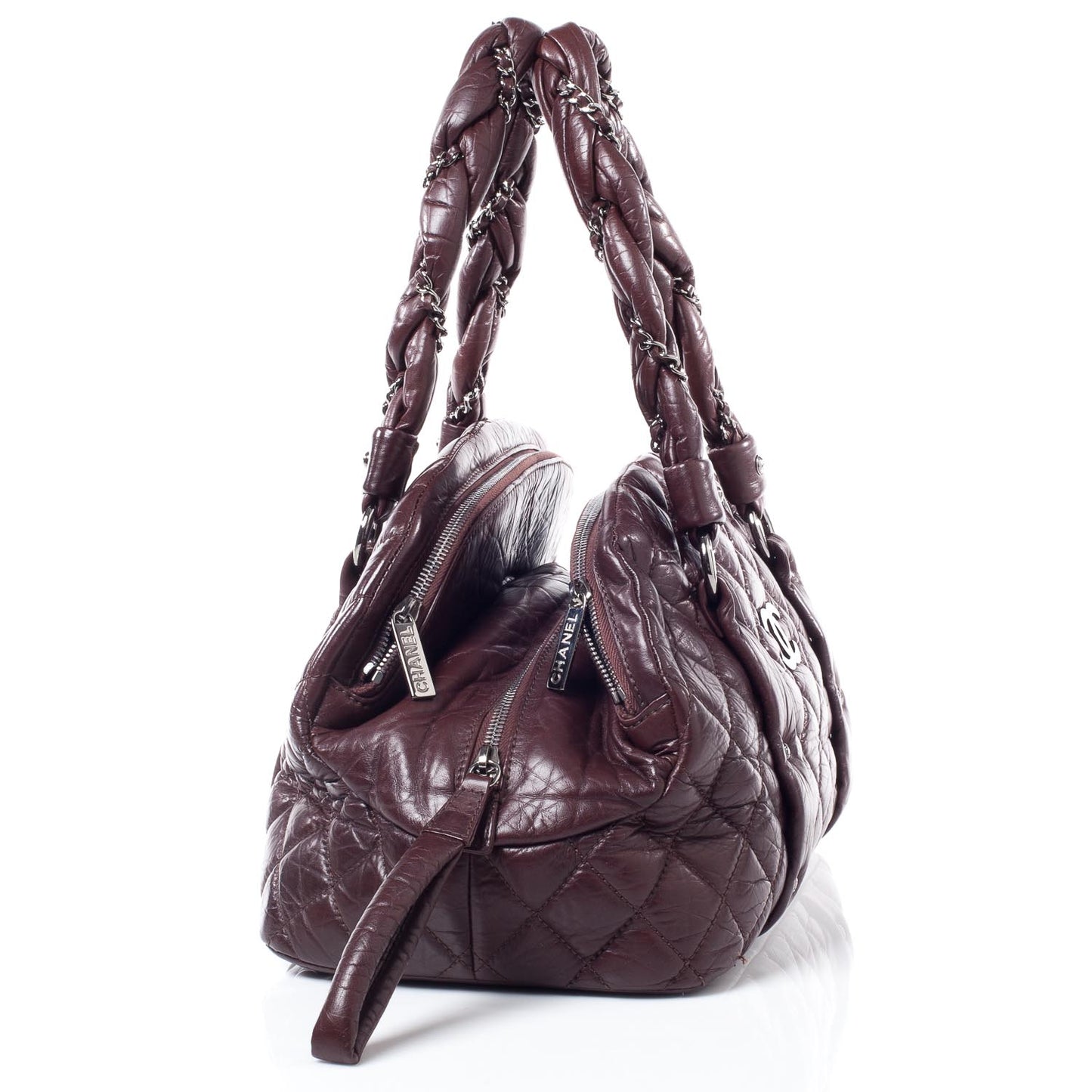 Ligne Lady Braid Tote Brown