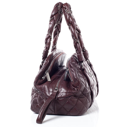 Chanel Ligne Lady Braid Tote Brown 3 of 10