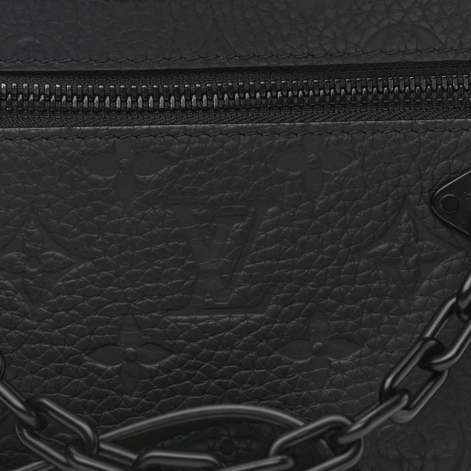 Louis Vuitton Taurillon Monogram Pochette Volga Black 8 of 10