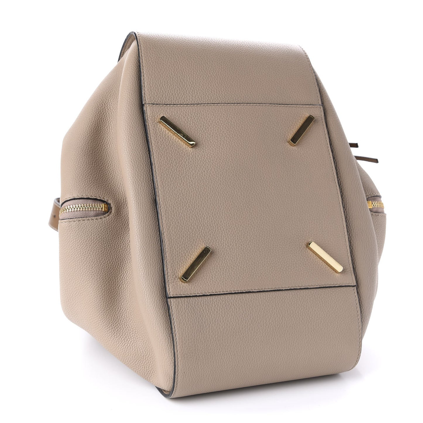 Calfskin Medium Hammock Shoulder Bag Sand Mink