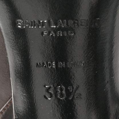 Saint Laurent Jane 90 Knee High Boots 38.5 Mocaccino 6 of 15