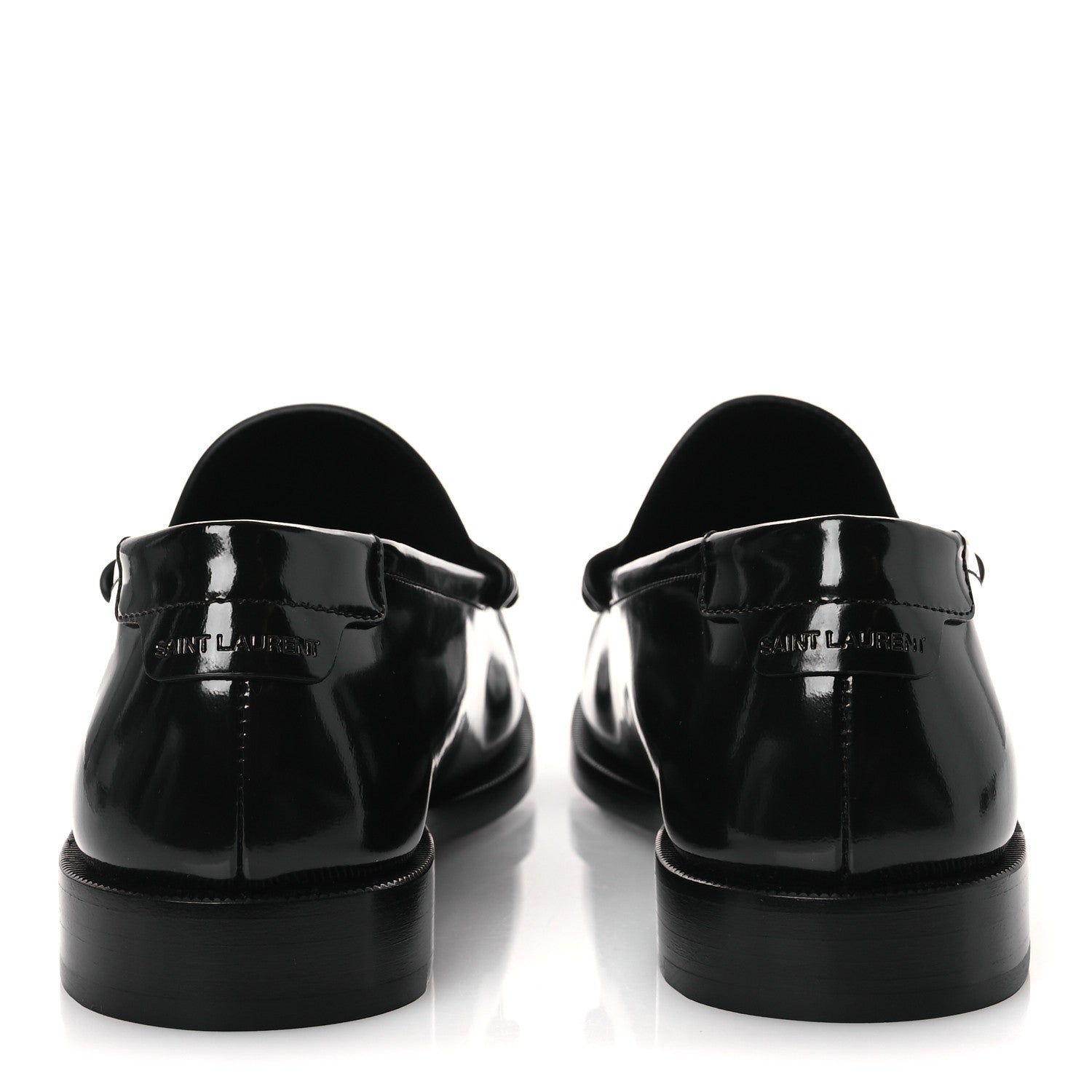 Saint Laurent Magnum Lux Calfskin Le Loafer 15 Moccasins 39 Black 6 of 12