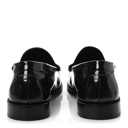 Saint Laurent Magnum Lux Calfskin Le Loafer 15 Moccasins 39 Black 6 of 12