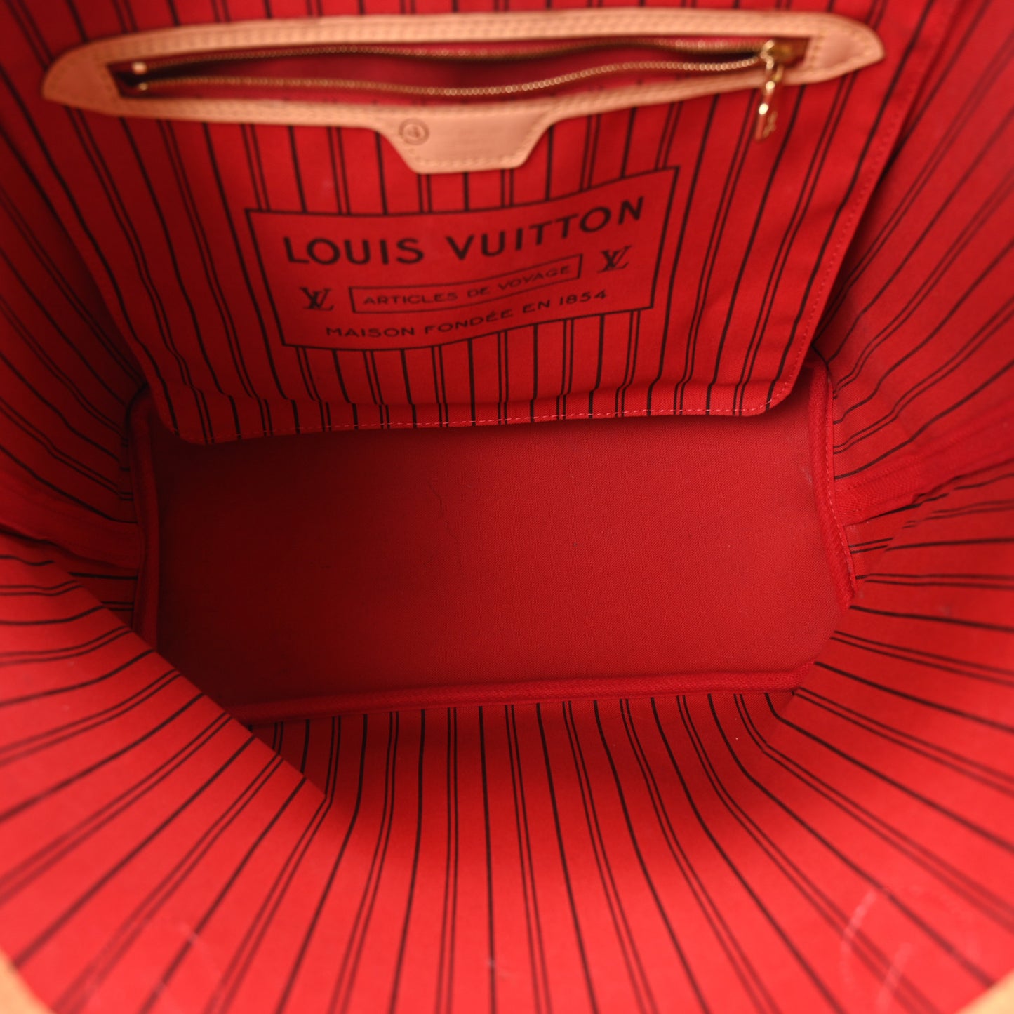 Monogram Neo Neverfull MM Cherry