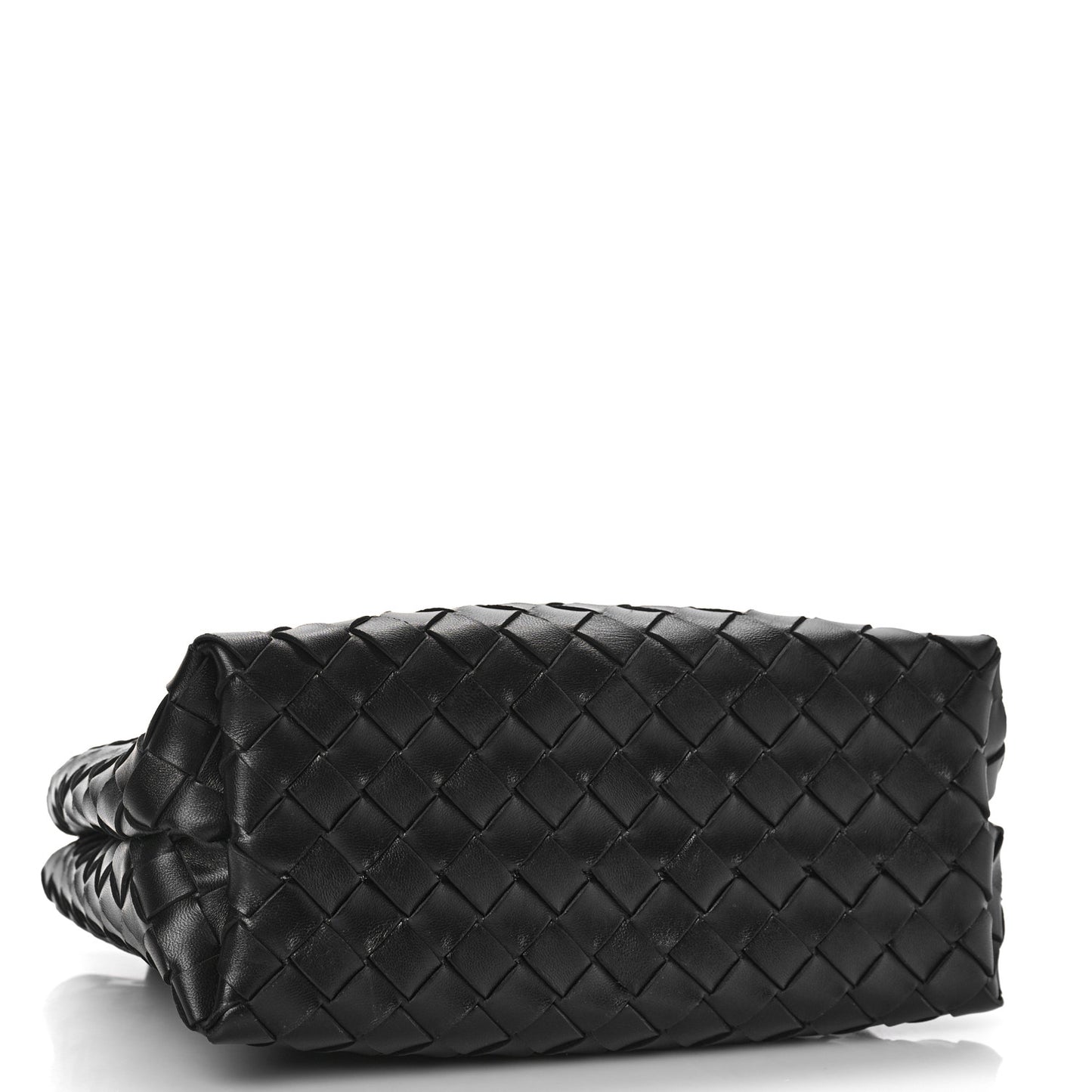 Nappa Intrecciato Small Andiamo Shoulder Bag Black