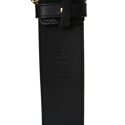 Gucci Calfskin Double G 40mm Belt 85 34 Black 3 of 4