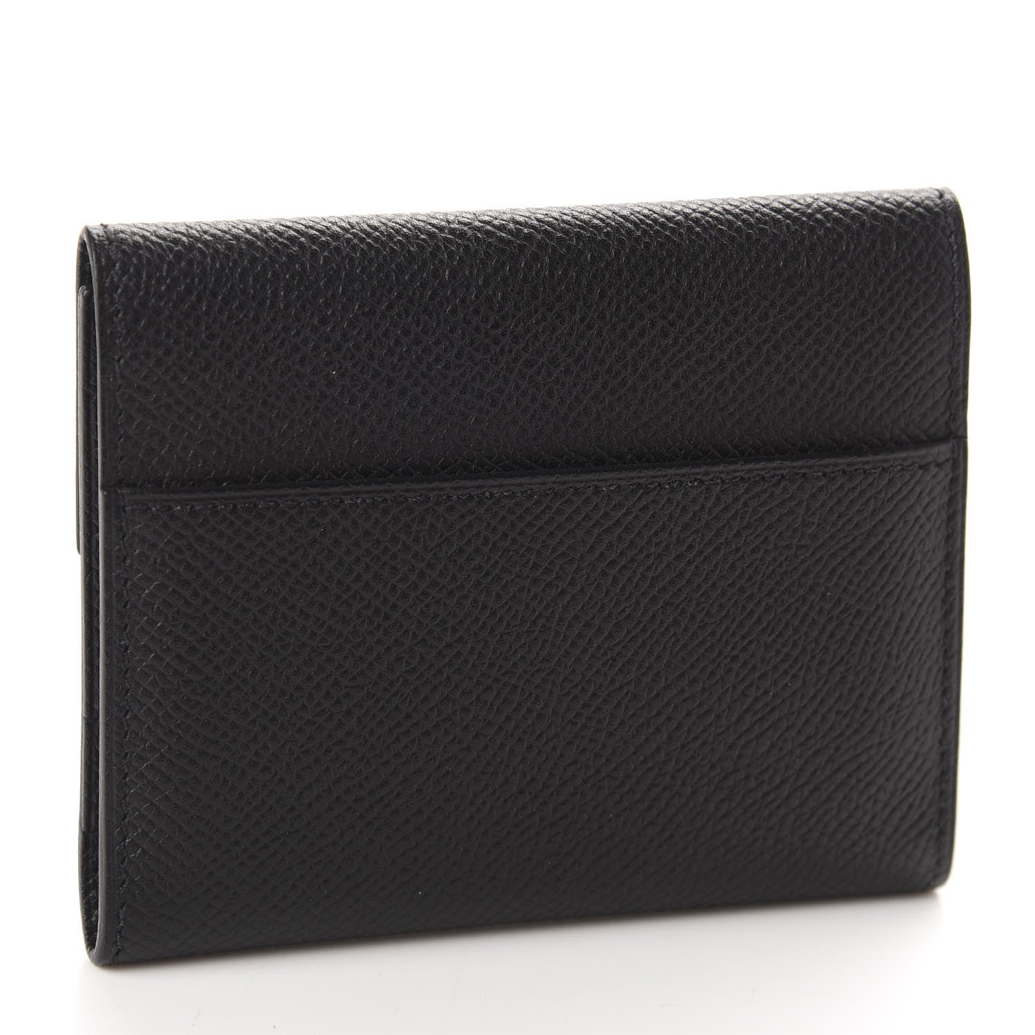 Hermes Epsom Clic Mini Card Holder Black 3 of 7