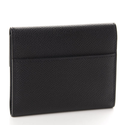 Hermes Epsom Clic Mini Card Holder Black 3 of 7