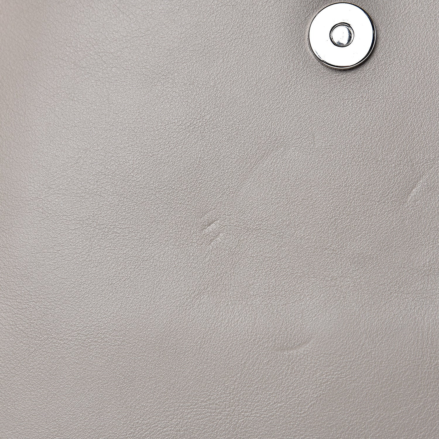 Chloe Calfskin Suede Medium Faye Shoulder Bag Motty Grey 9 of 10