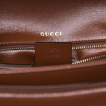 Gucci Azalea Calfskin Small Sylvie 1969 Top Handle Bag Cuir 9 of 13