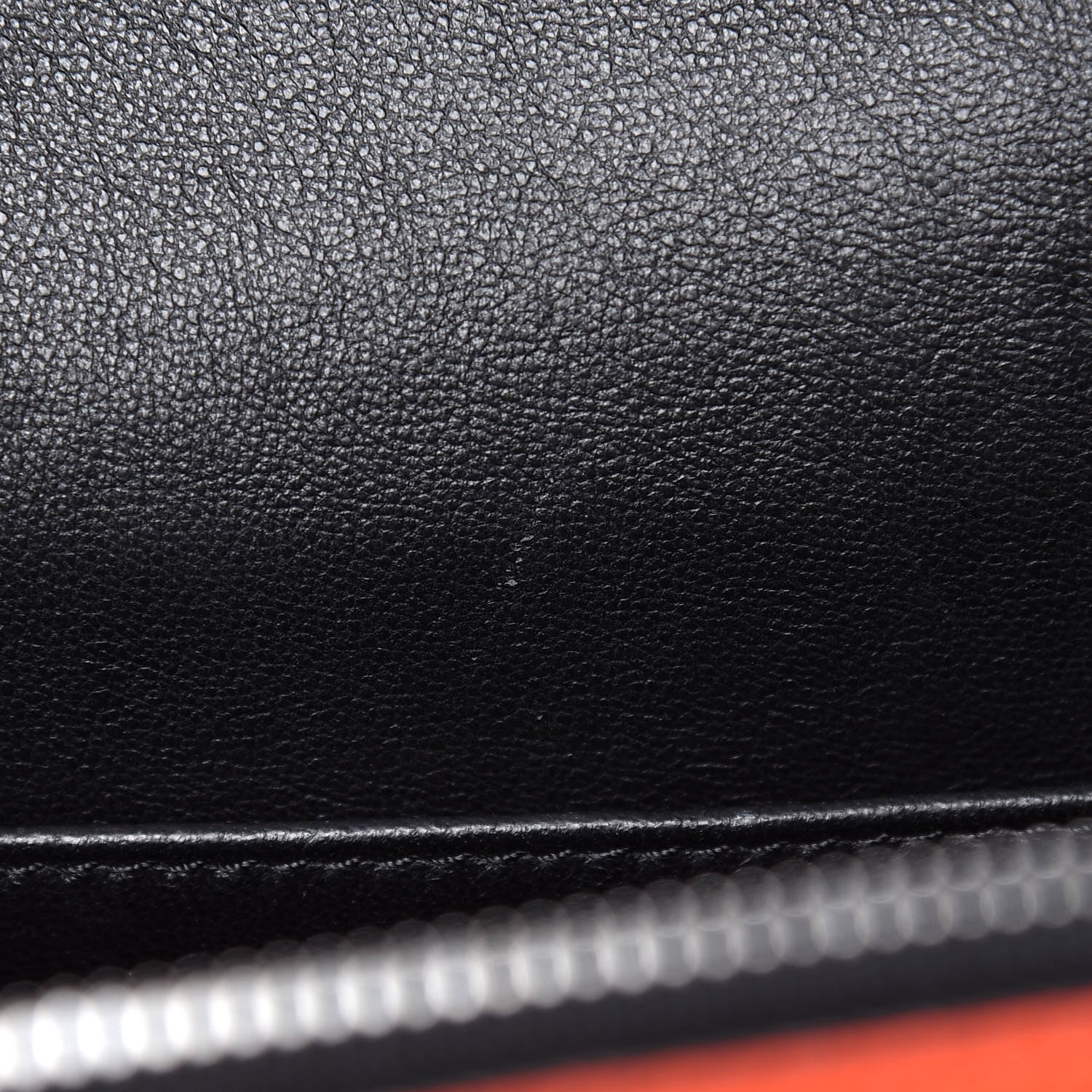 Celine Grained Calfskin Medium Edge Shoulder Bag Vermillion 7 of 16