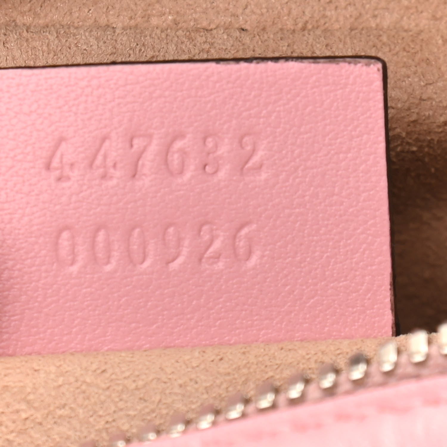 Gucci Calfskin Matelasse Small GG Marmont Chain Shoulder Bag Wild Rose 7 of 9