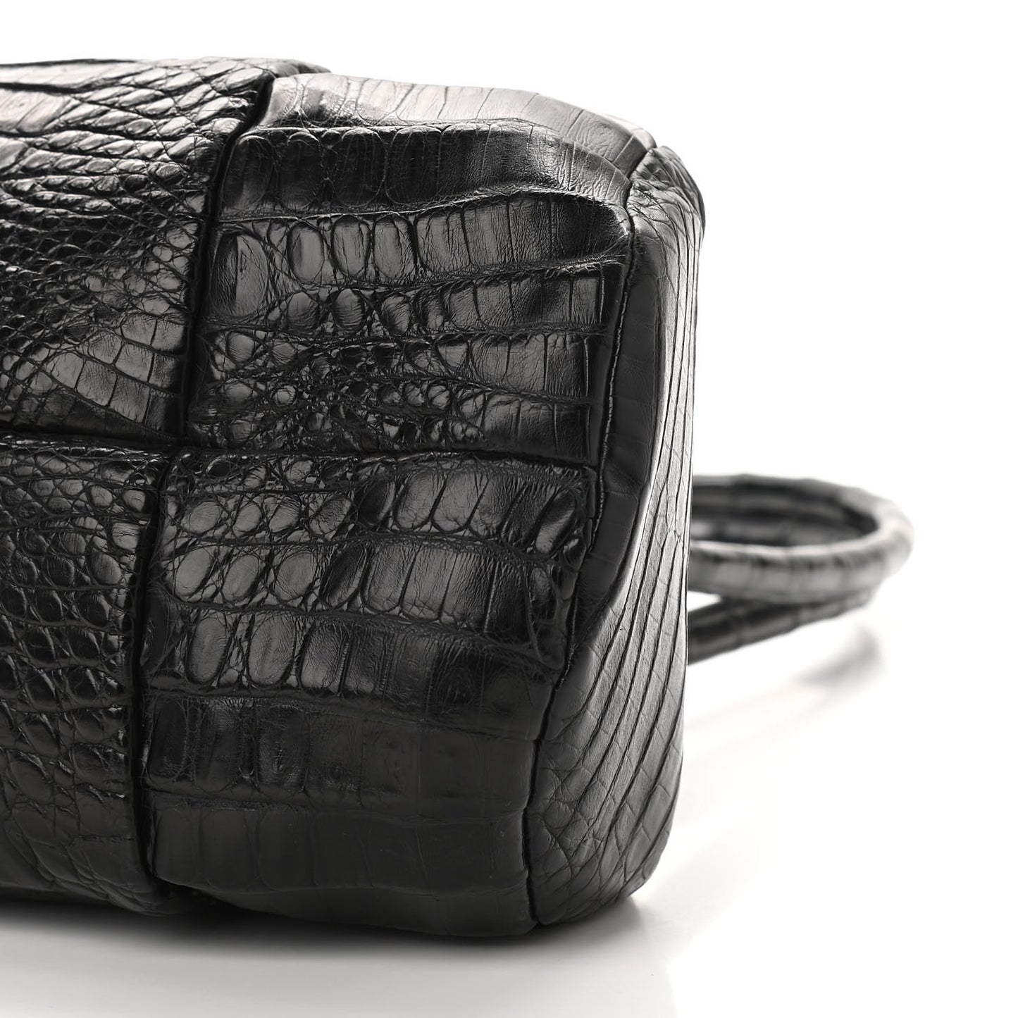 Crocodile Top Handle Black