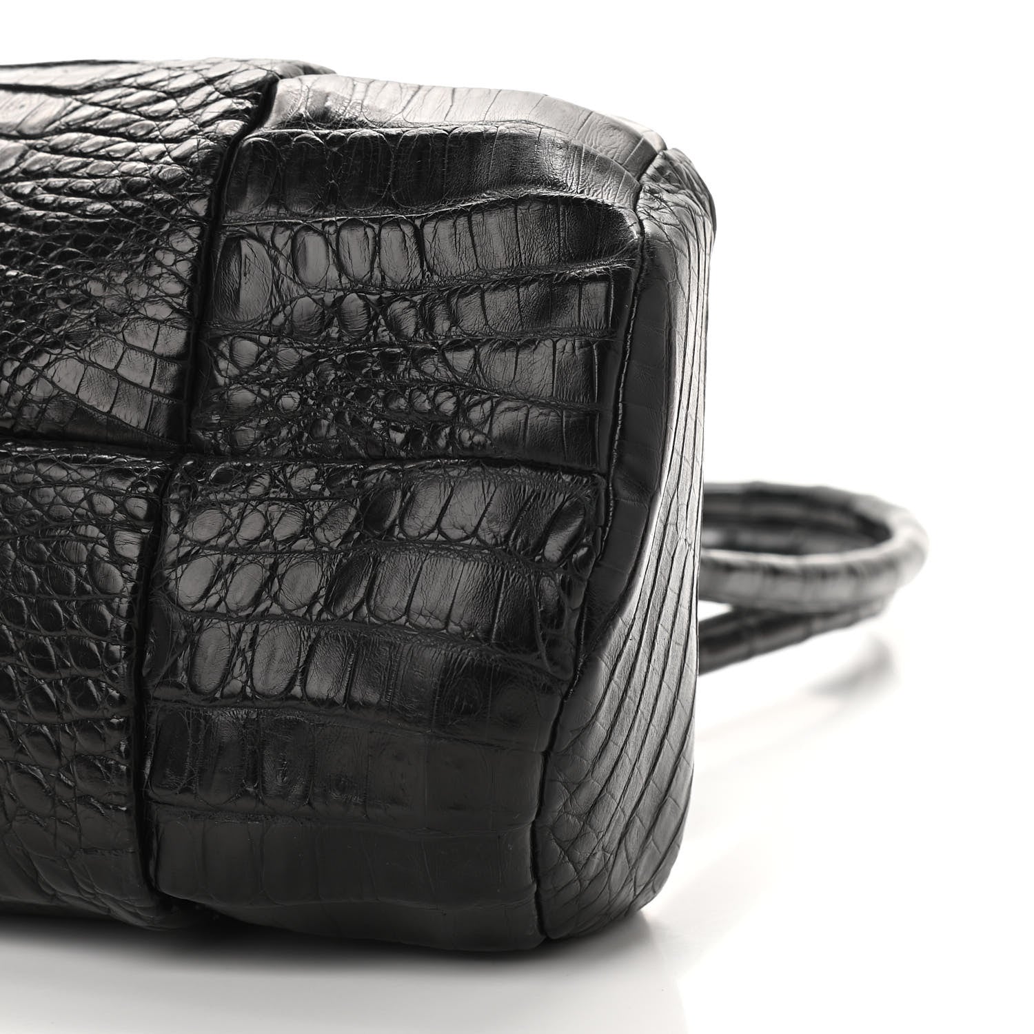 Nancy Gonzalez Crocodile Top Handle Black 9 of 9