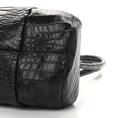 Nancy Gonzalez Crocodile Top Handle Black 9 of 9