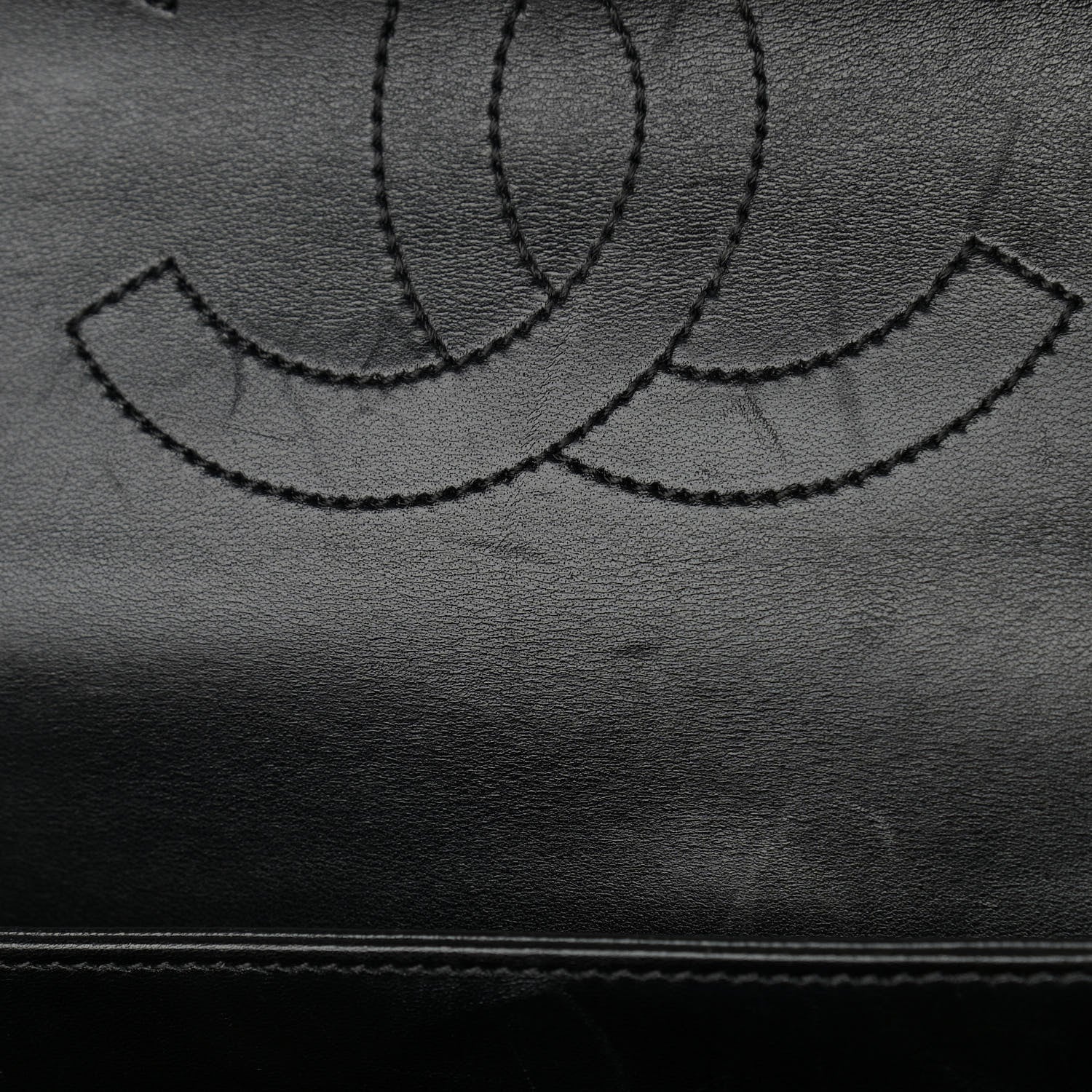 Chanel Lambskin Quilted Large Trendy CC Dual Handle Flap Bag Black 14 of 17