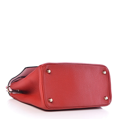 Christian Dior Bullcalf Small Be Dior Flap Red 4 of 11