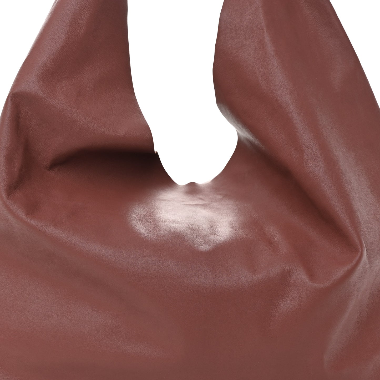 Supple Nappa Bindle Two Bag Burgundy