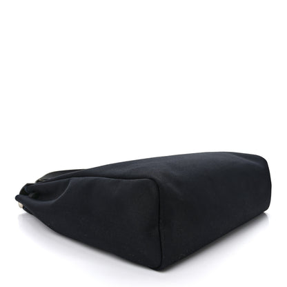 Hermes Toile Vache Calfskin Herbag 39 MM Black 5 of 10