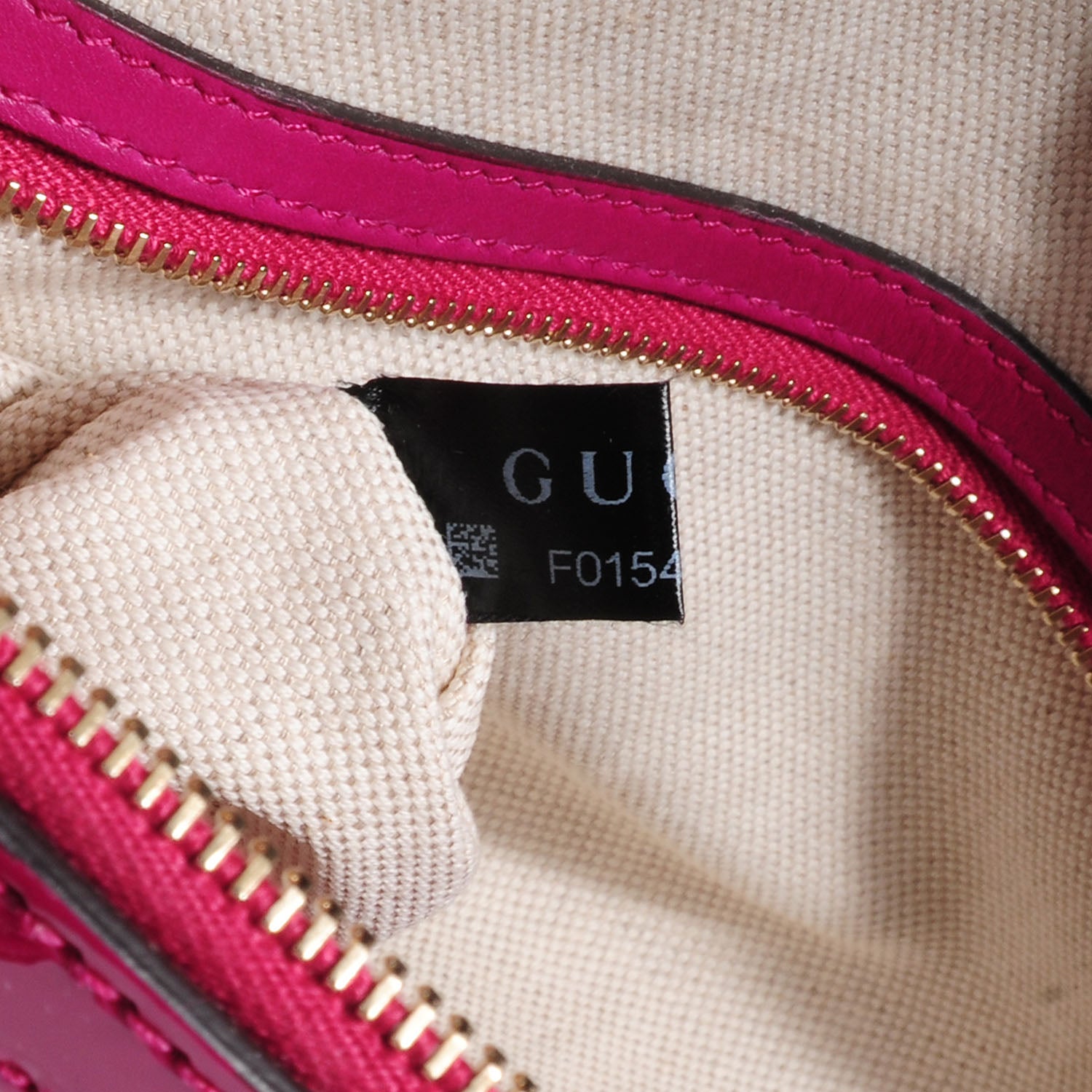 Gucci Patent Microguccissima Medium Nice Top Handle Dome Bag Bright Bouganville 8 of 9