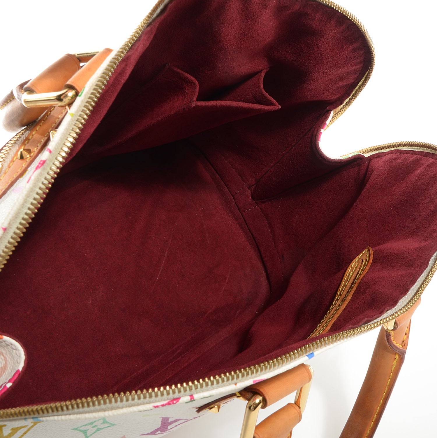Louis Vuitton Monogram Multicolor Alma White 4 of 6