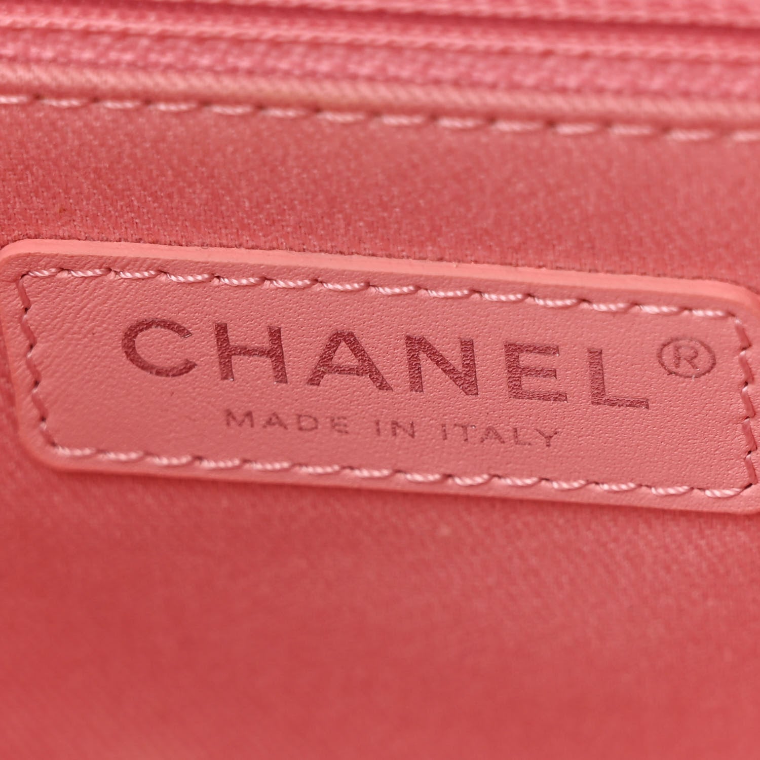 Chanel Canvas Deauville Small Bowling Bag Pink 6 of 10
