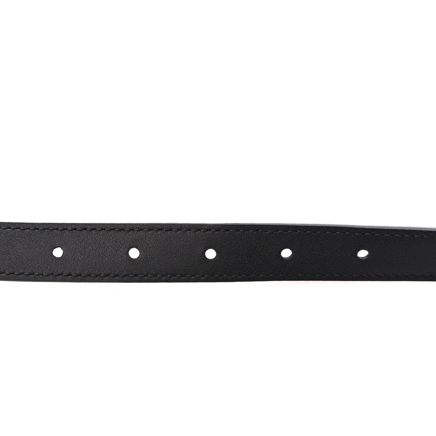 Gucci Calfskin Double G 20mm Belt 85 34 Black 3 of 4