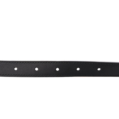 Gucci Calfskin Double G 20mm Belt 85 34 Black 3 of 4