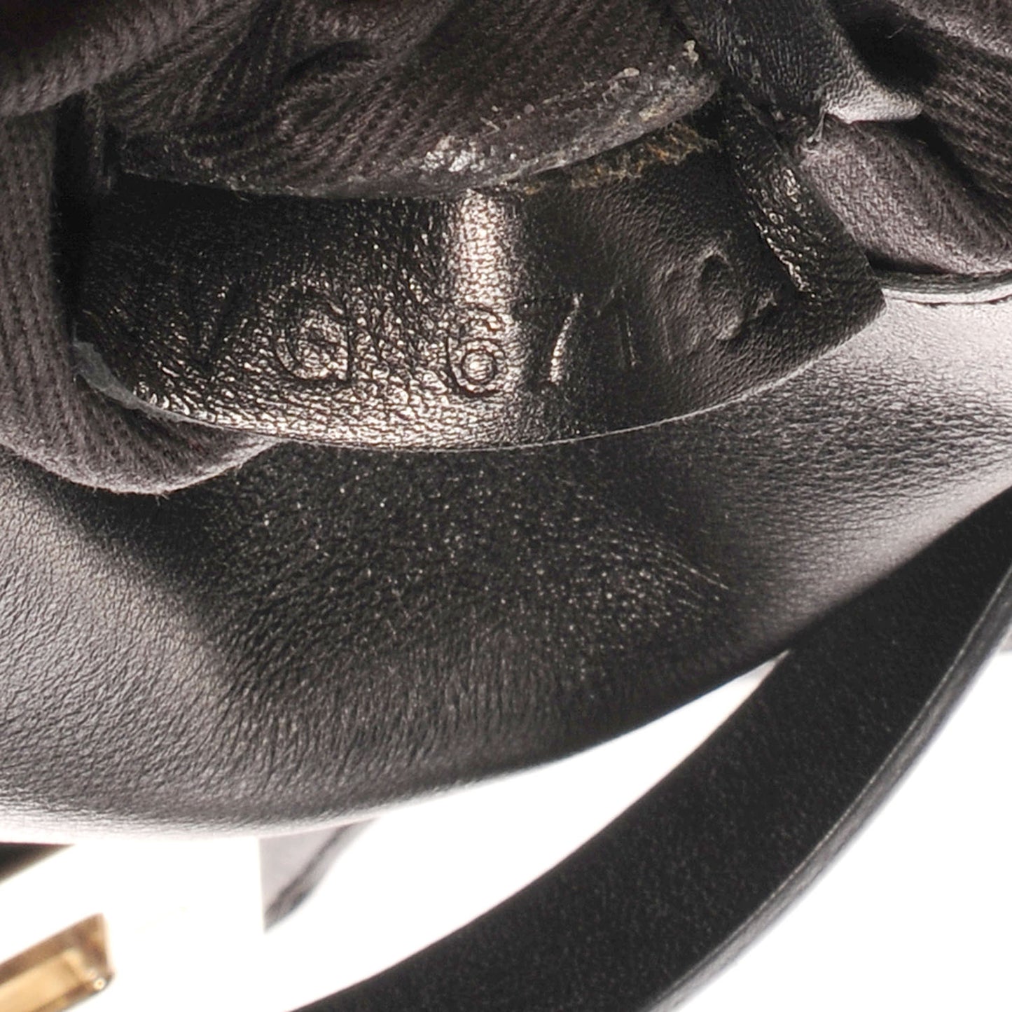 Vitello Mini Rockstud Flap Saddle Crossbody Bag Black