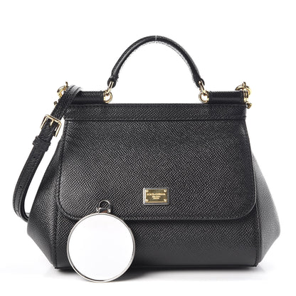 Dolce & Gabbana Dauphine Mini Miss Sicily Satchel Black 1 of 9
