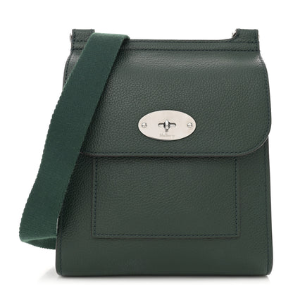 Mulberry Grain Calfskin New Antony Messenger Crossbody Mulberry Green 1 of 10
