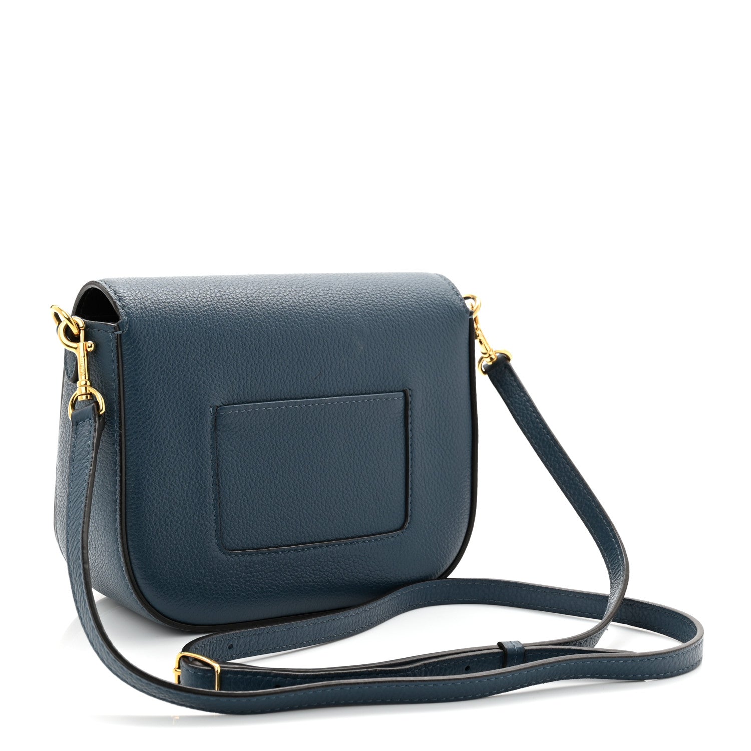 Mulberry Small Classic Grain Calfskin Small Darley Satchel Blue 3 of 10