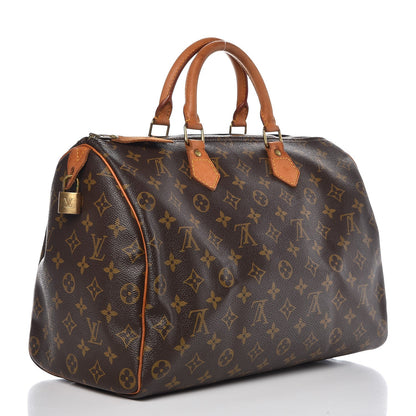 Louis Vuitton Monogram Speedy 35 3 of 10
