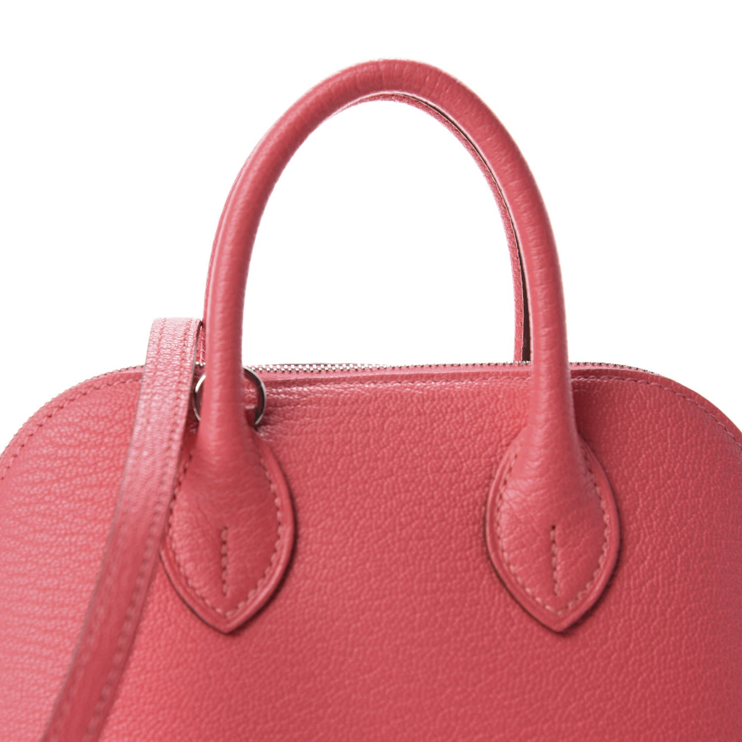 Hermes Chevre Mysore Mini 1923 Bolide Rose Lipstick 8 of 9