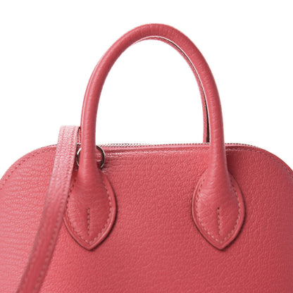 Hermes Chevre Mysore Mini 1923 Bolide Rose Lipstick 8 of 9