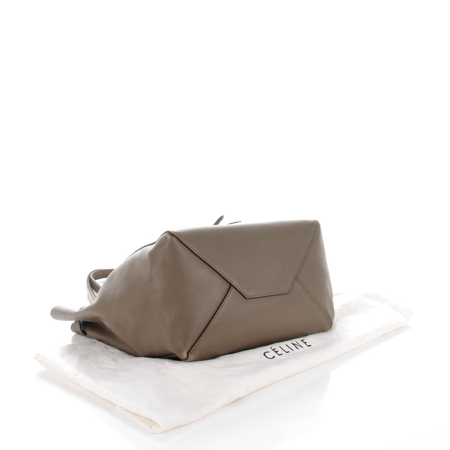 Soft Grained Calfskin Medium Cabas Phantom Taupe