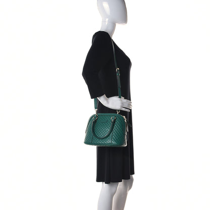 Gucci Soft Microguccissima Mini Dome Bag Emerald 2 of 11