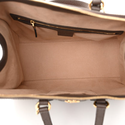 Gucci GG Supreme Monogram Web Medium Ophidia Tote Bag Brown 5 of 11