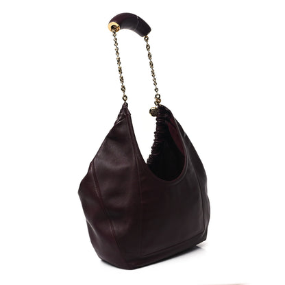 Loewe Buttery Nappa Lambskin Medium Squeeze Bag Dark Burgundy 3 of 10