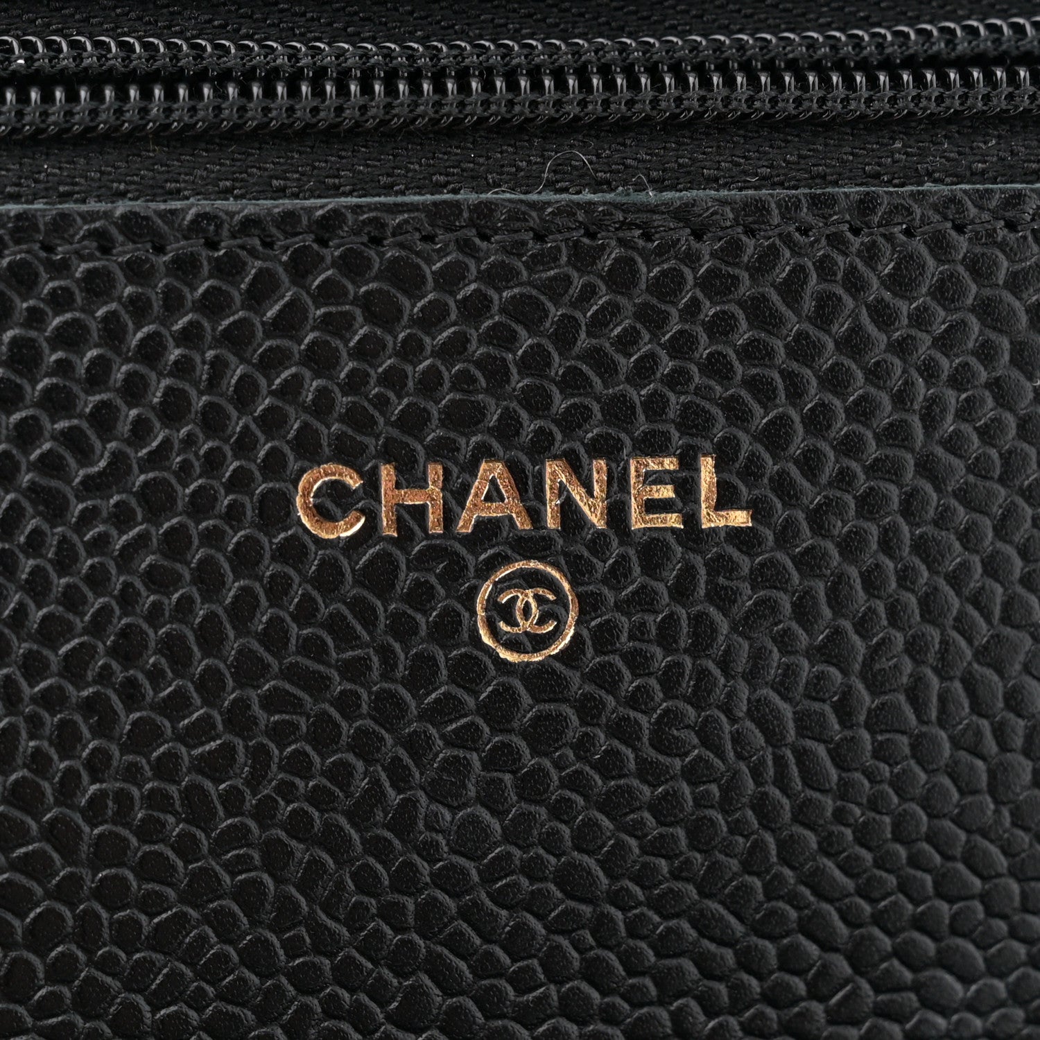 Chanel Caviar Quilted Wallet On Chain WOC Black 6 of 11