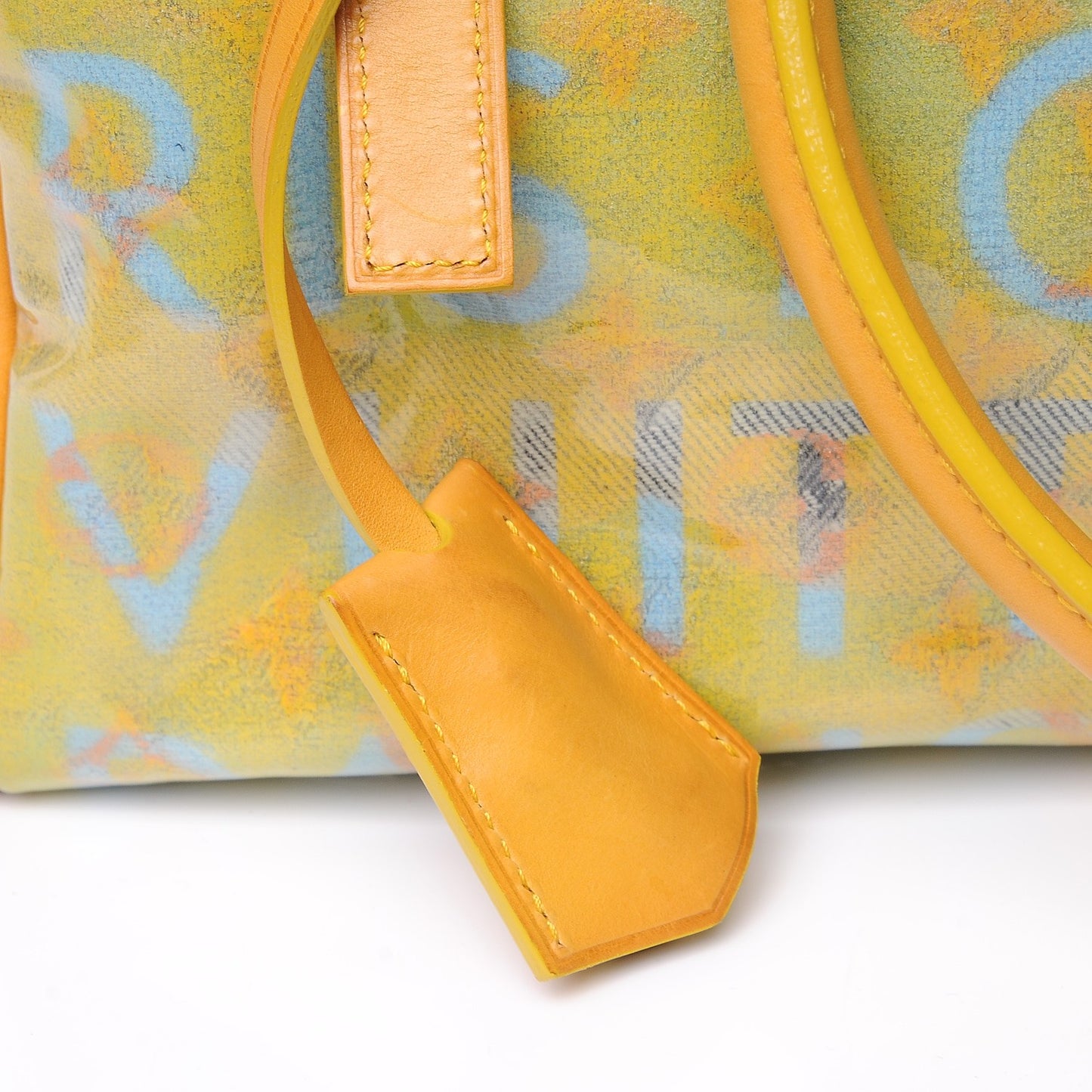 Monogram Pulp Defile Weekender PM Yellow