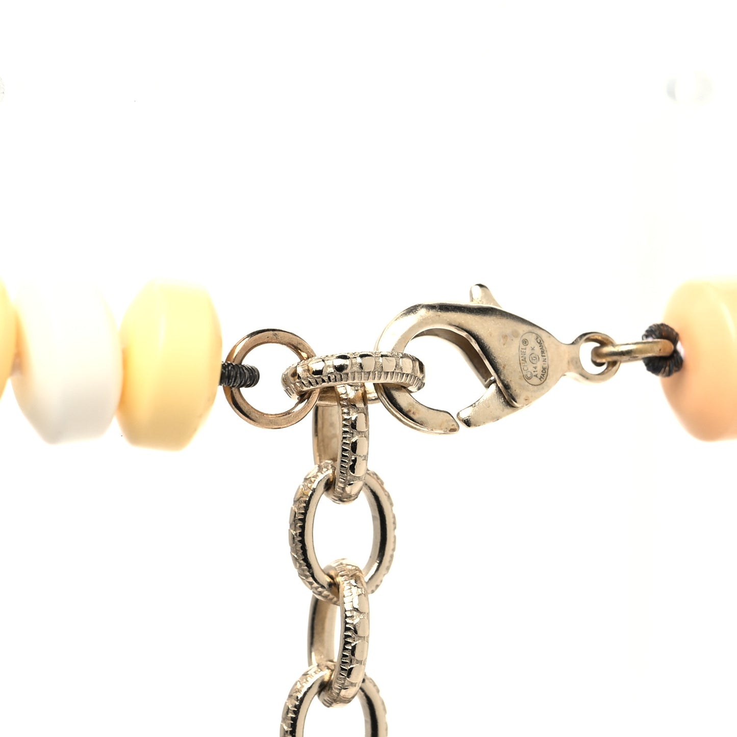 Candy CC Double Strand Necklace Multicolor