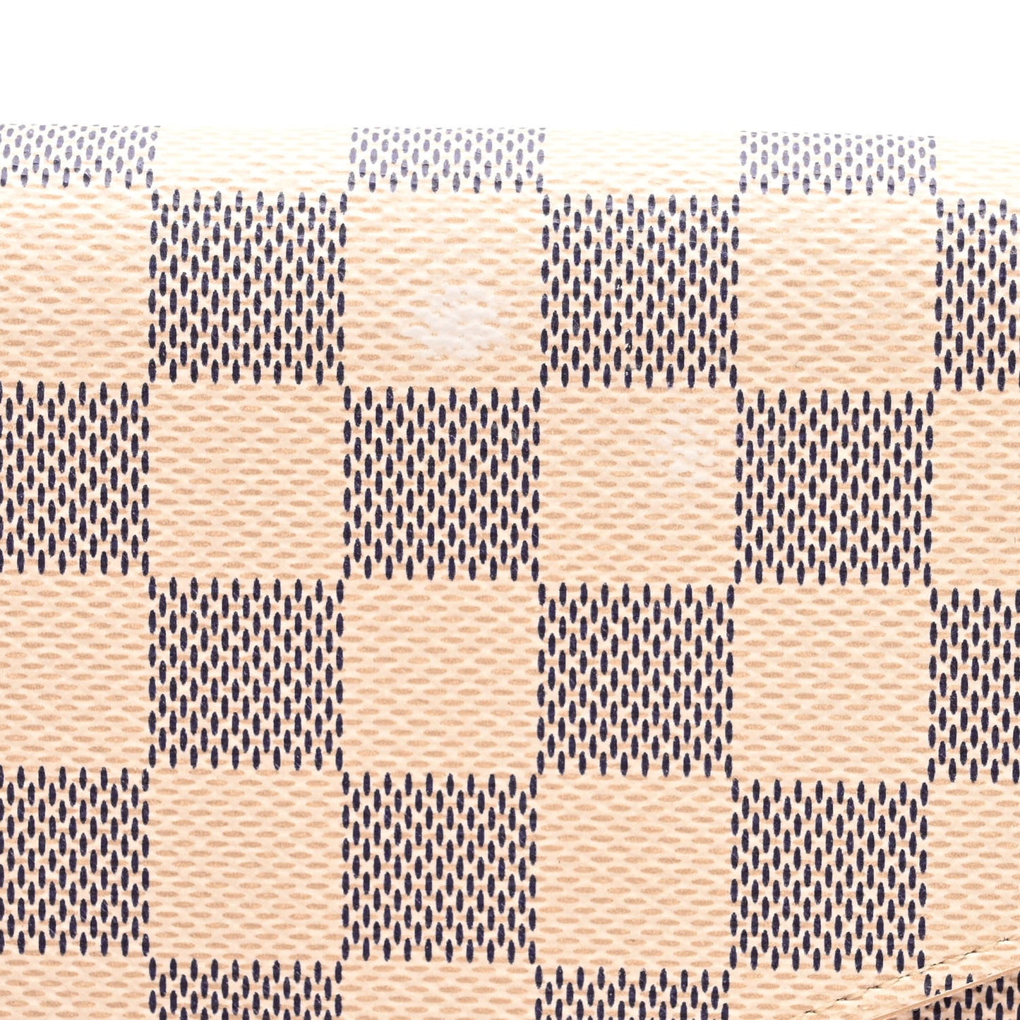 Damier Azur Pochette Felicie Chain Wallet Rose Ballerine